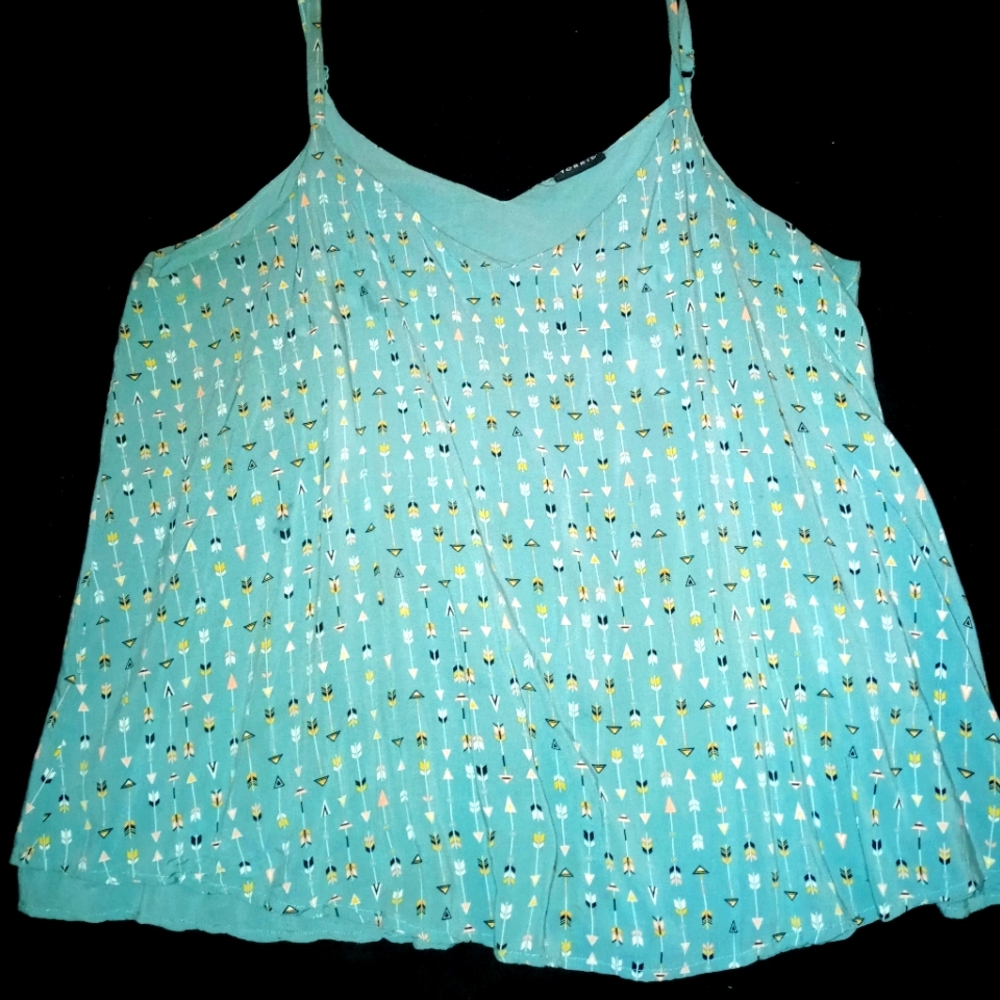 A Torrid large spaghetti strap tank top